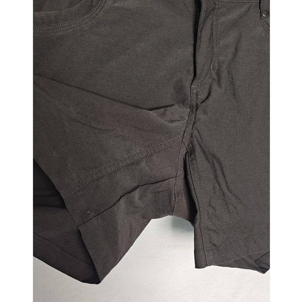 Kuhl Trekr Hiking Shorts 12 Dark Gray Outdoor Stretch Trail Utility 5.5" 6356 - Picture 4 of 9